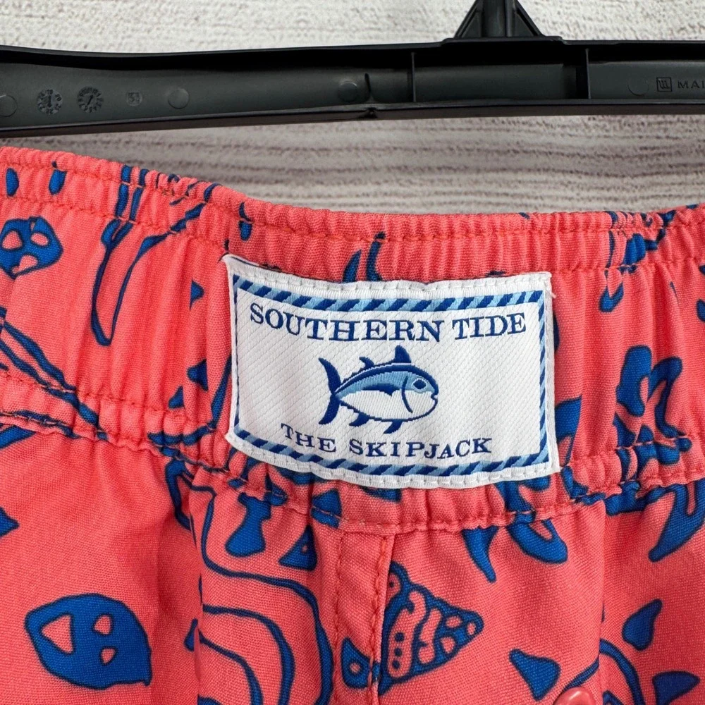 Southern Tide Swim Trunks Shorts Mens XL‎ The Skipjack Sunset Coral Sea Party